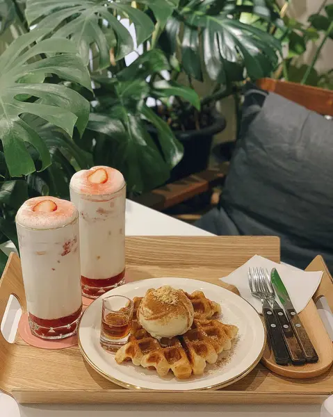 Bir yemeğin mutfak fotoğrafı.