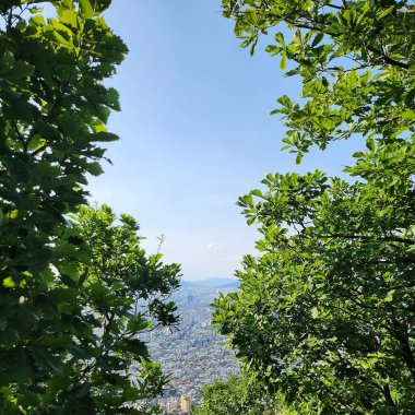 Dağların güzel manzarası