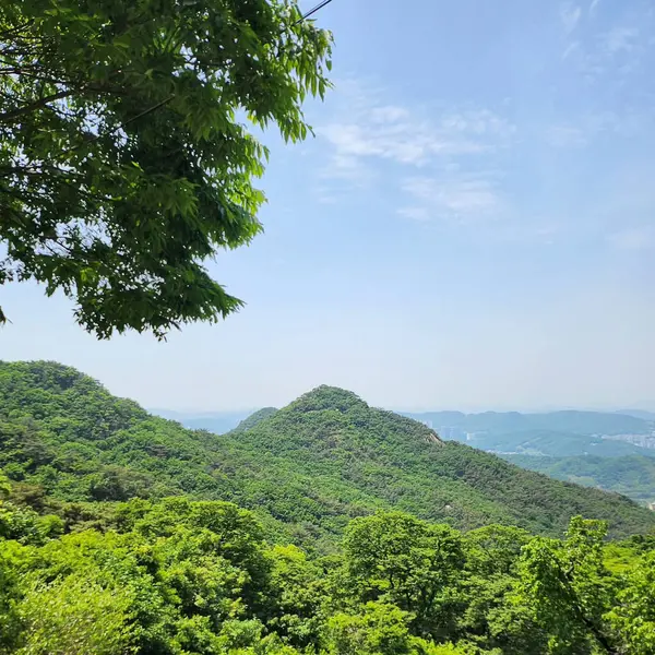 Dağların güzel manzarası