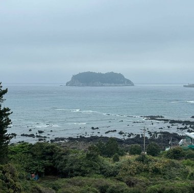 Denize ve dağlara bak.