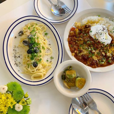 Lezzetli İtalyan yemekleri, yakın çekim.