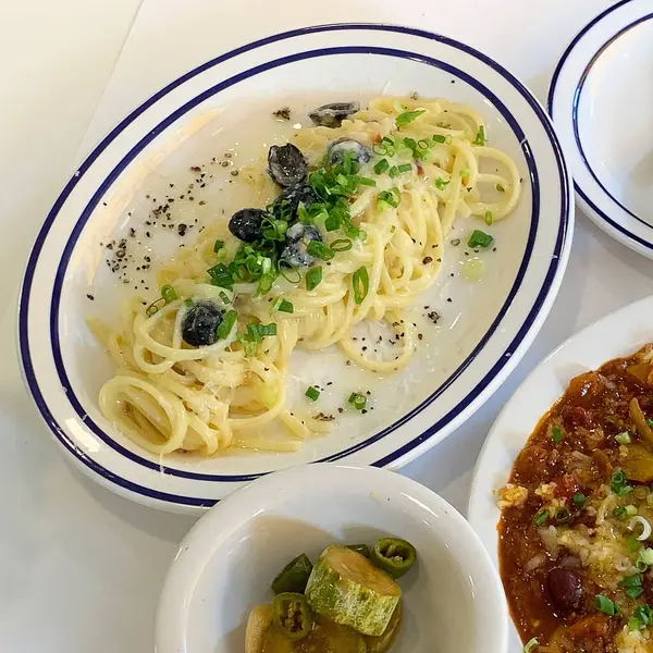 Lezzetli yiyeceklerin yakın görüntüsü