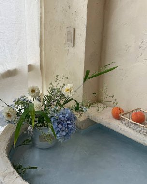 Banyonun içi çok güzel.