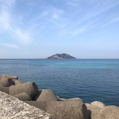 Güzel deniz manzarası