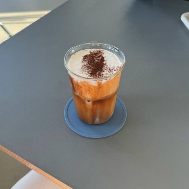 Dondurmalı buzlu kahve.