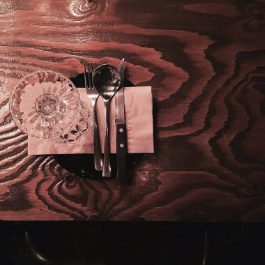 Tablo Klasik çatal bıçak takımı