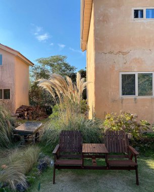 Modern bir binanın dışı.,