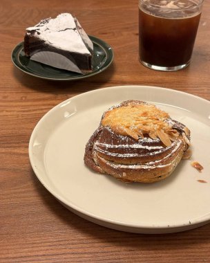 Lezzetli yiyeceklerin yakın görüntüsü