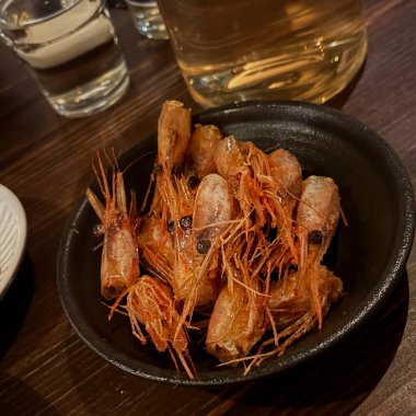 maydanoz ve limon ile karides