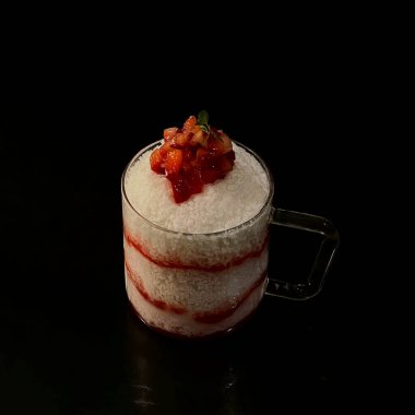 Dondurmalı çilek reçeli