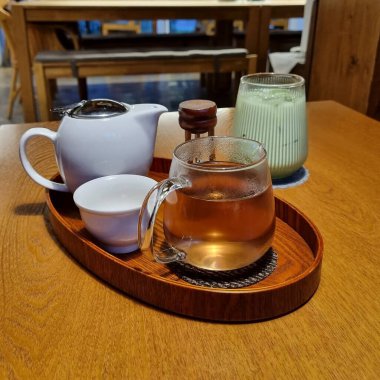 Çay takımı, çaydanlık, sıcak içecek, çay.