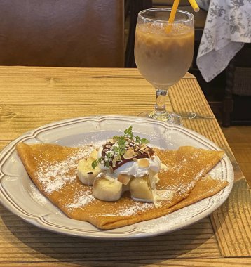 Lezzetli yiyeceklerin yakın görüntüsü