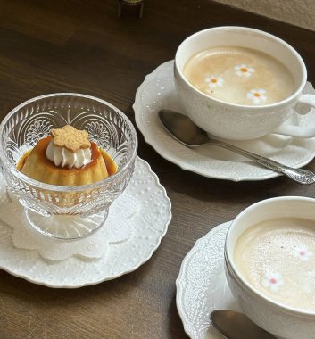 Lezzetli ve tatlı kahve