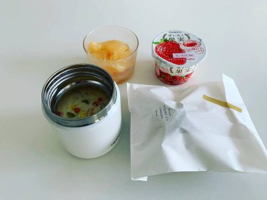 Lezzetli yemekler, seçici odaklanma.