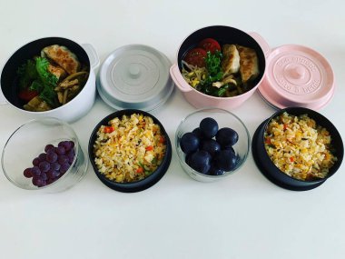 Sofradaki yiyeceklerin en iyi görünümü