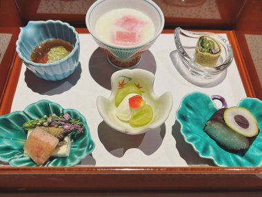 Lezzetli yemekler, seçici odaklanma.