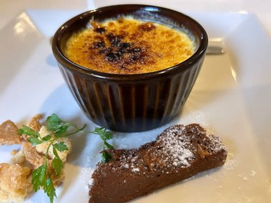 Lezzetli ve lezzetli tatlı.