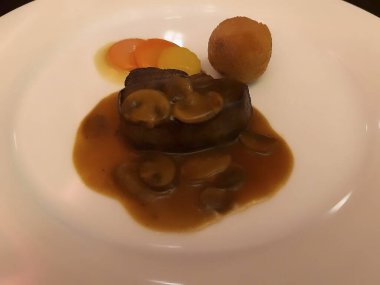 Lezzetli Asya mutfağının yakın görüntüsü