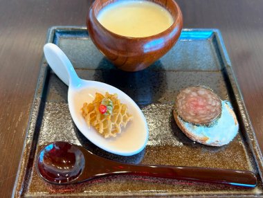 Lezzetli yemekler, seçici odaklanma.