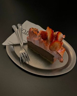 Pastanın mutfak fotoğrafı.