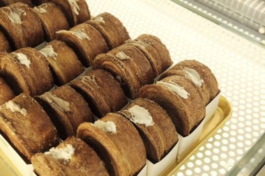 Lezzetli ve taze ekmek ruloları