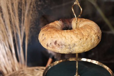 Taze tatlı yiyeceklerin yakın görüntüsü