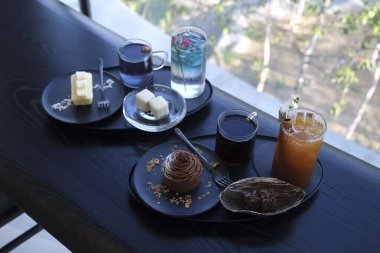 Lezzetli ve sağlıklı kahvaltı.