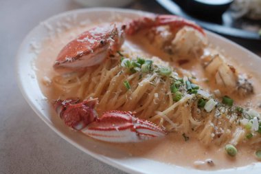 Lezzetli yiyeceklerin yakın görüntüsü