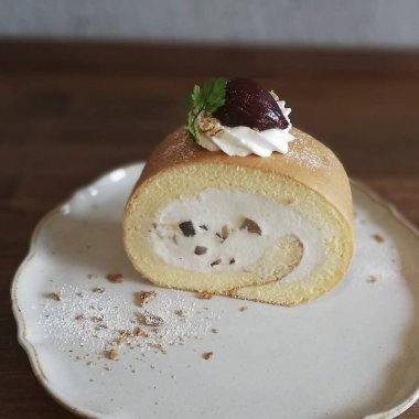 Şekerli tatlı pasta.