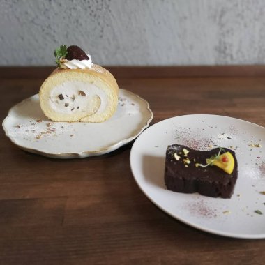 Tatlının mutfak fotoğrafı.