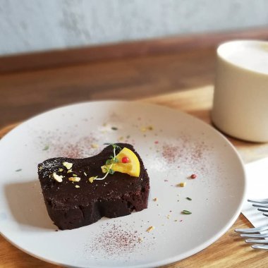 Lezzetli ve sağlıklı tatlı. Kapat.