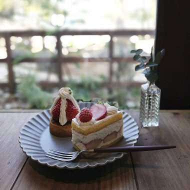 Lezzetli ve lezzetli pasta.