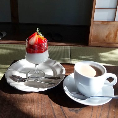 Tatlının mutfak fotoğrafı.