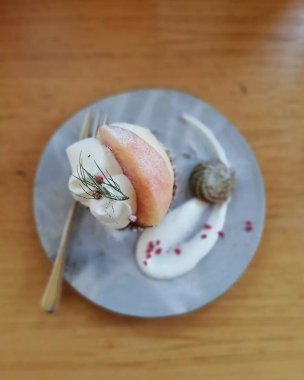 Lezzetli yemekler, seçici odaklanma.