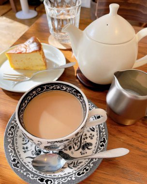 Lezzetli ve lezzetli çay.