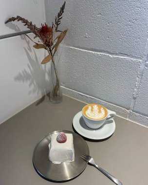 Pastanın mutfak fotoğrafı.