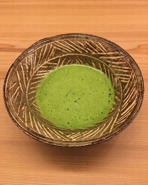 Kavanozda kibrit yeşil çay