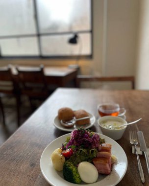 Lezzetli yemekler, seçici odaklanma.