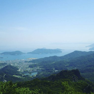 Dağların güzel manzarası