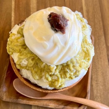 Lezzetli Asya yemeklerinin yakın görüntüsü