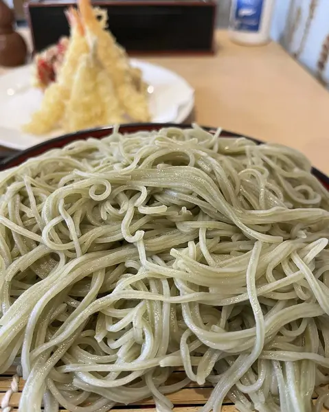 Lezzetli Asya yemeklerinin yakın görüntüsü