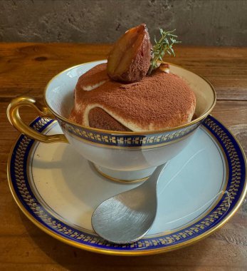 Dondurmalı çikolatalı pasta.