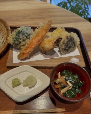 Lezzetli yiyeceklerin yakın görüntüsü