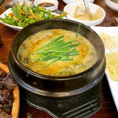 Lezzetli yiyeceklerin yakın görüntüsü