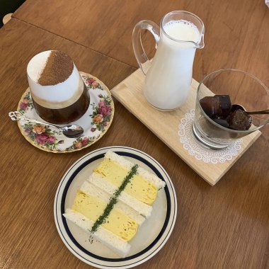 Lezzetli bir yiyeceğe yakın.