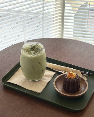 Lezzetli Asya yemeklerinin yakın görüntüsü