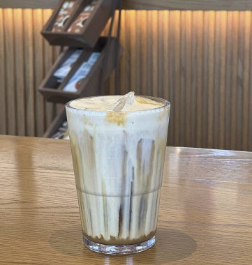 Dondurmalı buzlu kahve.