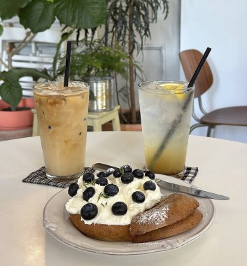 Yakından - lezzetli tatlı manzarası