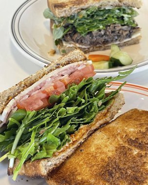 Lezzetli ve taze yemek.