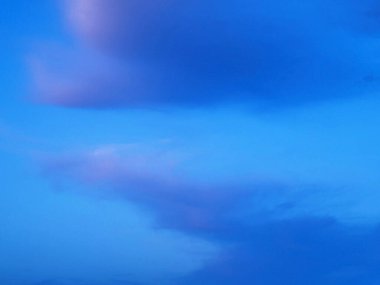 bulutlar ve bulutlar ile güzel gökyüzü